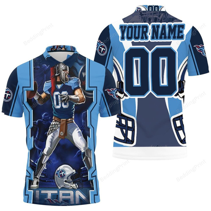 Personalized Stephen Gostkowski Tennessee Titans South Division Champions Polo Shirt