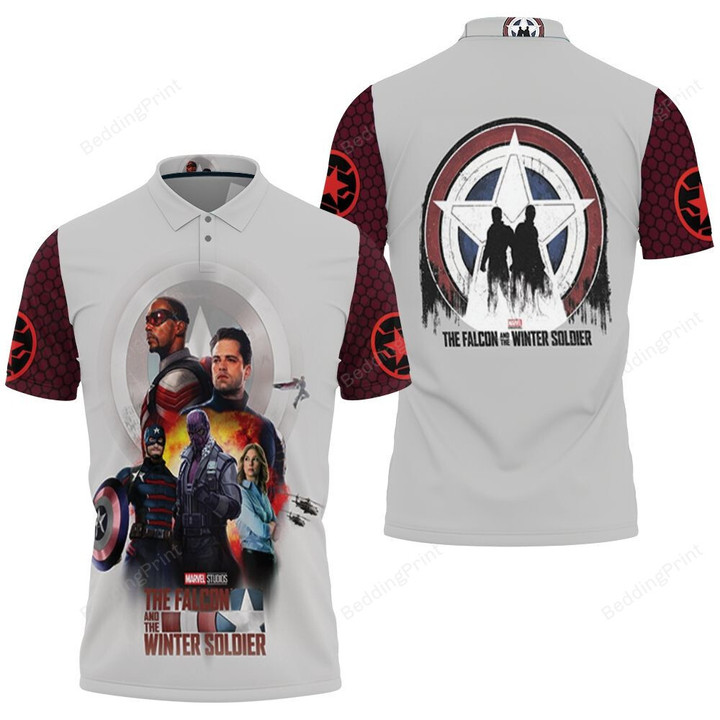 The Falcon And The Winter Soldier Finding Justice Polo Shirt