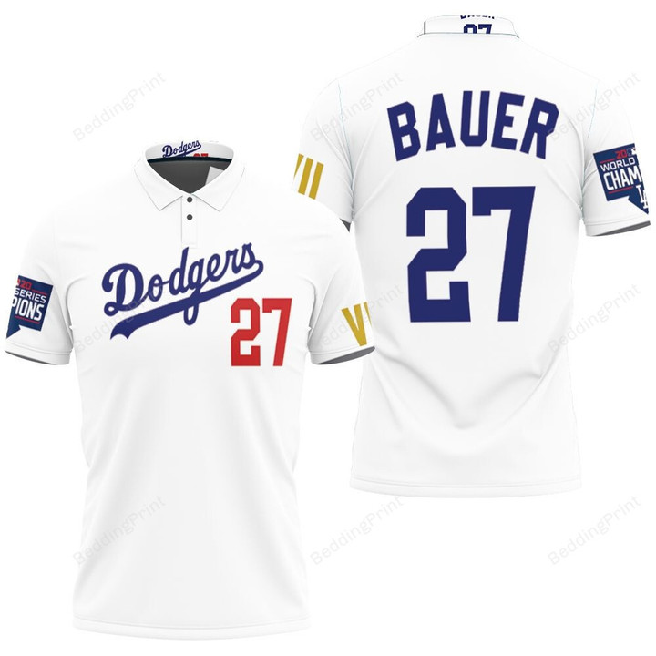 Los Angeles Dodgers Bauer Championship Golden Polo Shirt