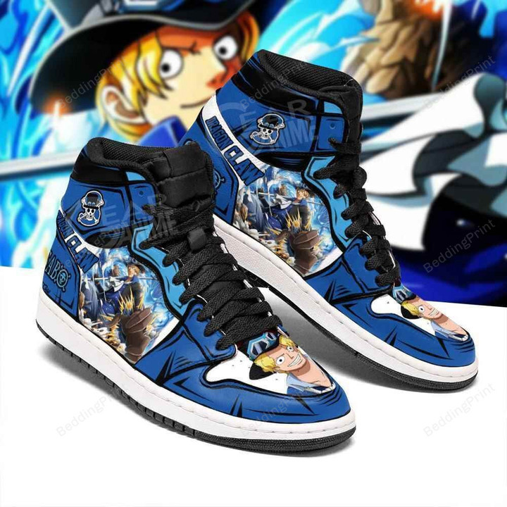 Sabo One Piece Anime Air Jordan AJ1 Shoes Sport Sneakers