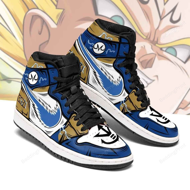 Vegeta Dragon Ball Z Anime Air Jordan AJ1 Shoes Sport Sneakers