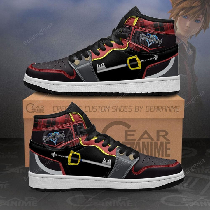 Kingdom Hearts Sora Sword Anime Air Jordan AJ1 Shoes Sport Sneakers