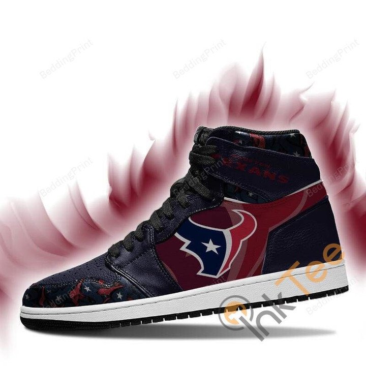 Nfl Houston Texans Sport Air Jordan Aj1 Shoes Sport Sneakers Style 5