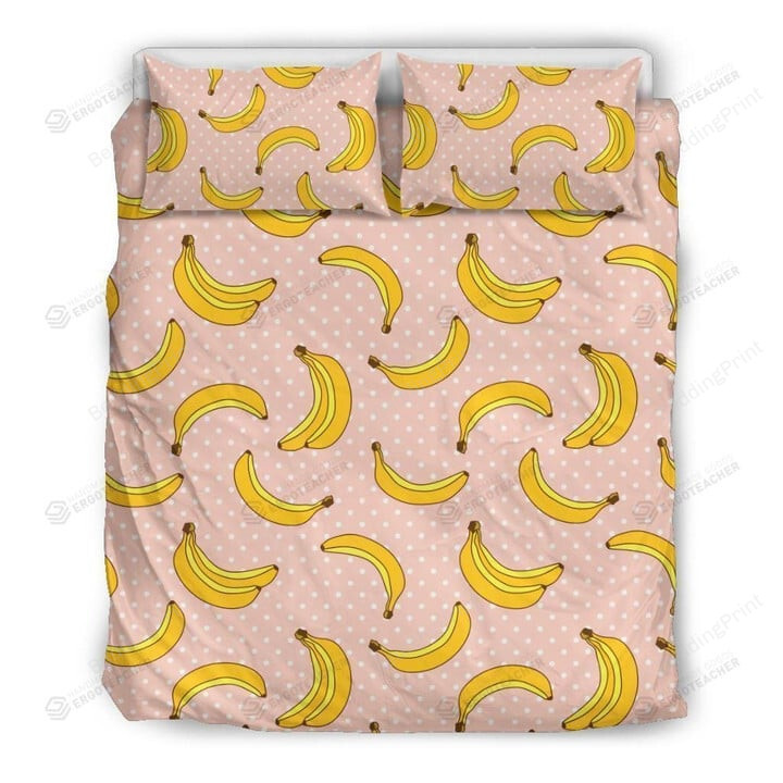 Banana Bed Sheets Spread Duvet Cover Bedding Set