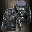 Personalized Name Hunting And Fishing Club Leather Jacket