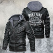 The Original Hell Fire Motorcycle Club Leather Jacket