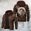 Brotherhood Custom Culture Motorcycle Club Leather Jacket