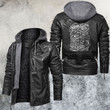 Beauty But Deadly Star Traps Leather Jacket