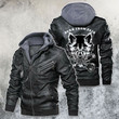 Born From Pain Wolf And Rose Leather Jacket