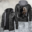 I Fear No Death Motorcycle Skull Leather Jacket