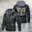 NY Biker Skull Leather Jacket