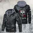 Skull And Rose Redemption Leather Jacket