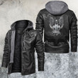 Rise Above Cross Leather Jacket