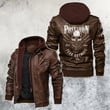 Dive Deep And Fear Nothing Diving Club Leather Jacket