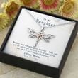 Dragonfly Necklace Mother and Daughter Love