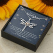 Dragonfly Necklace My daughter You are my Pride and Joy