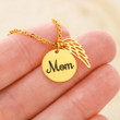 Mom Remembrance Necklace Forever in my heart, my life, forever