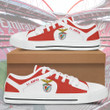 S.L. Benfica Black White low top shoes for Fans SWIN0051