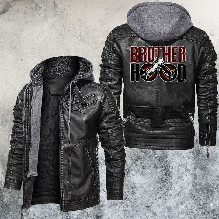 Brotherhood Motorcycle Club Leather Jacket