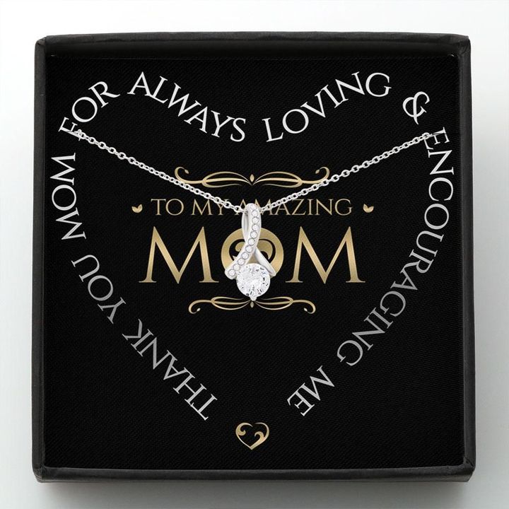 Mother day gift, gift for mom, God blessed me when he gave me you, i will always love you