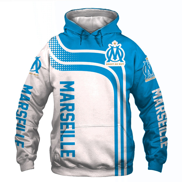 Olympique de Marseille 3D Full Printing PTDA4542