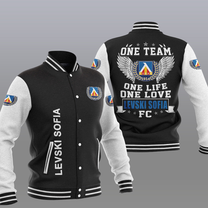 Levski Sofia One Team-One Life-One Love Baseball Jacket PTDA4577