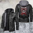 Marching Soul By Vision Eyes Leather Jacket
