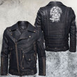 Wild Owl Motorcycle Club Leather Jacket