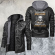 Yes, I'm A Technician Skull Motorcycle Leather Jacket