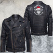 Motocycle Club Skull Leather Jacket