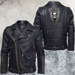 Dirty South Skull Leather Jacket
