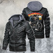 Bad Boy With Motorcycle Leather Jacket