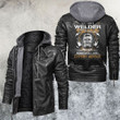 Yes, I'm A Welder Skull Motorcycle Leather Jacket
