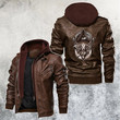 Freemasonry Evil Leather Jacket