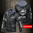 Personalized Name I Am Barber Leather Jacket