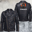 We Have A City To Burn Samurai Cyberpunk 2077 Motorcycle Rider Leather Jacket