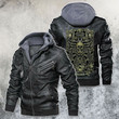 Zodiac Cancer Motorcycle Club Leather Jacket