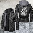 Gambling Of Death Motorcycle Rider Leather Jacket