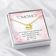 Mom Remembrance Necklace I'll feel you in my heart forever