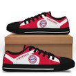 FC Bayern Munich Black White low top shoes for Fans SWIN0054