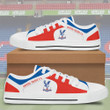 Crystal Palace FC Black White low top shoes for Fans SWIN0253