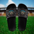 Newcastle United FC Fans Black Slide Sandals SWIN0285