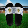 Real Madrid CF Fans Black Slide Sandals SWIN0287