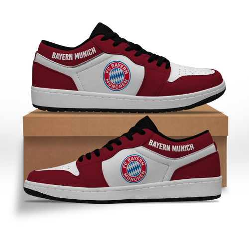 FC Bayern Munich Black White JD Sneakers Shoes SWIN0199