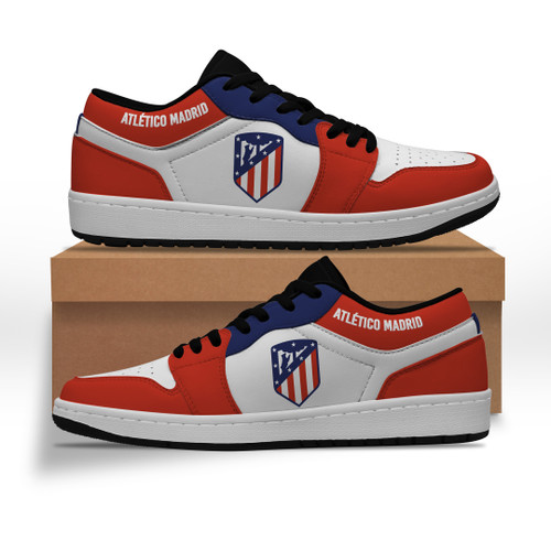 Atletico de Madrid Black White JD Sneakers Shoes SWIN0193