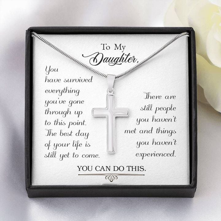 Cross Necklace for Daughter: You can do this