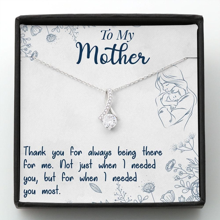 Mother day gift, gift for mom, thank you for always being there for me