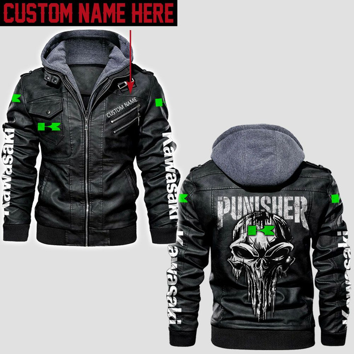kawa Leather Jacket PGMA2071