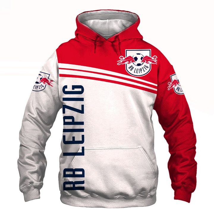 RB Leipzig Full Printing Hoodie, Zip Hoodie, Down Jacket, Polo, Sweatshirt, T-Shirt