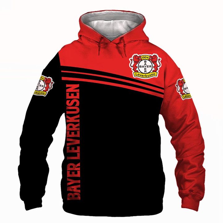 Bayer Leverkusen Full Printing Hoodie, Zip Hoodie, Down Jacket, Polo, Sweatshirt, T-Shirt